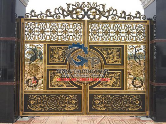 Dịch vụ làm cổng nhôm đúc chất lượng giá rẻ tại Trảng Bom gọi ngay: 0772.992.996. Cổng nhôm đúc cao cấp cho nhà ở, biệt thự tại Trảng Bom