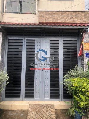 Đơn vị thết kế thi công làm cổng sắt mỹ thuật đẹp giá rẻ tại Nhơn Trạch