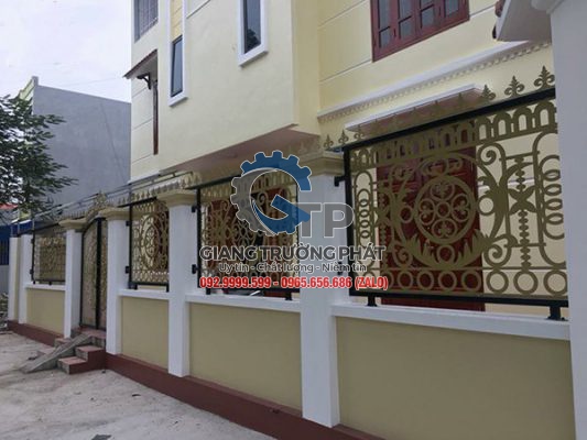 Dịch vụ làm hàng rào sắt CNC uy tín giá rẻ tại Long Điền