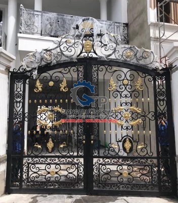 Làm cổng sắt mỹ thuật đẹp giá rẻ tại Bà Rịa – Vũng Tàu