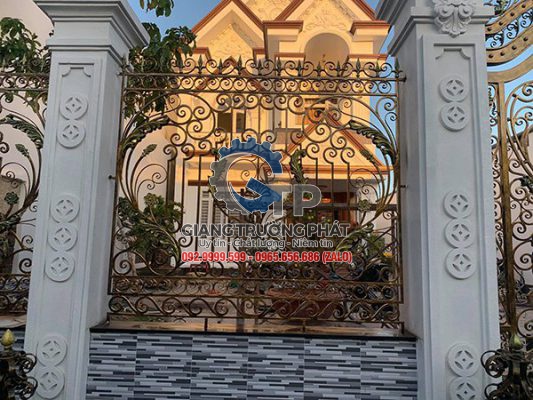 Làm hàng rào sắt mỹ thuật đẹp giá rẻ tại Bà Rịa – Vũng Tàu