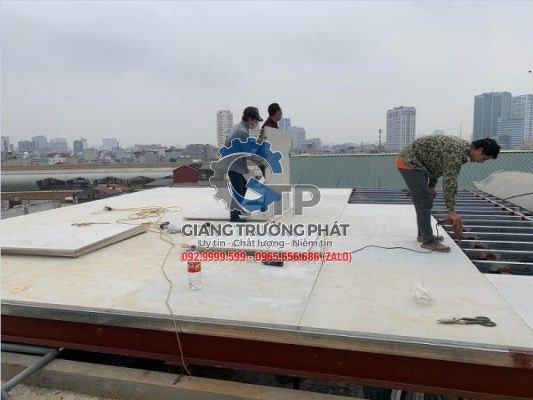 Đơn vị cung cấp tấm bê tông siêu nhẹ cho nhà xưởng giá rẻ tại Bà Rịa