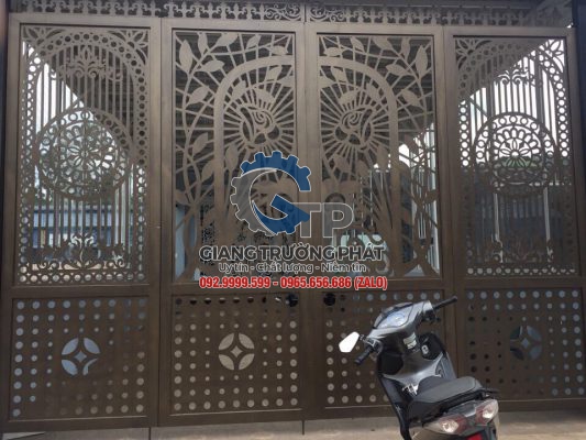 Dịch vụ làm cổng sắt CNC đẹp giá rẻ uy tín tại Bà Rịa Vũng Tàu