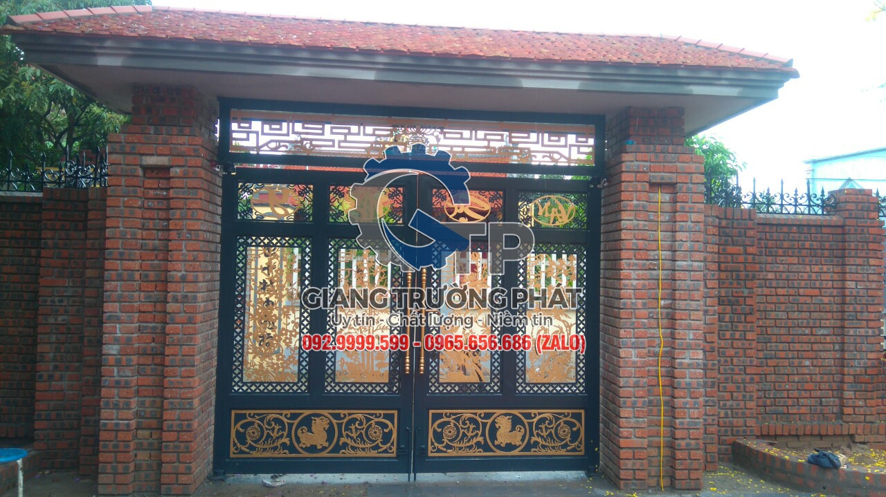 Dịch vụ làm cổng sắt CNC đẹp giá rẻ uy tín tại Bà Rịa Vũng Tàu