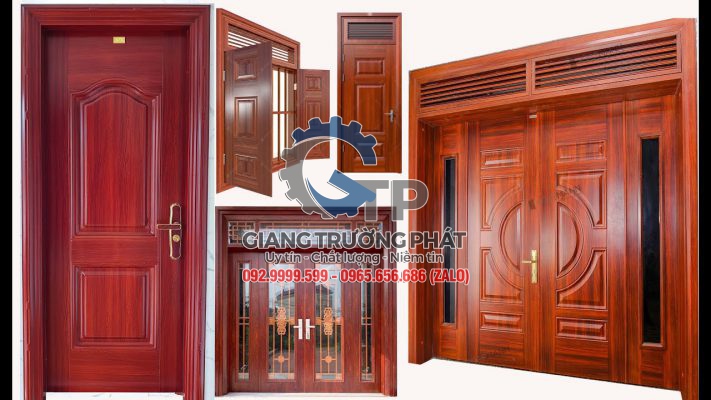 Đơn vị thi công lắp đặt cửa thép vân gỗ nhập khẩu giá rẻ tại Vũng Tàu