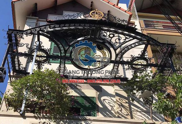 Đơn vị thiết kế thi công mái kính sắt mỹ thuật đẹp uy tín giá rẻ tại Đồng Nai