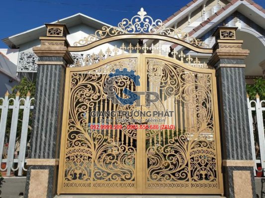 Làm cổng sắt mỹ thuật đẹp giá rẻ tại Bà Rịa - 0772.992.996