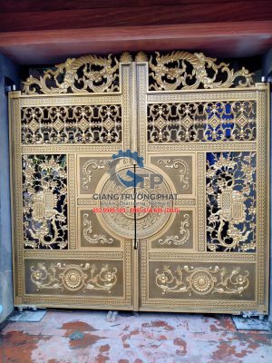 Cổng nhôm đúc tại Ninh Thuận