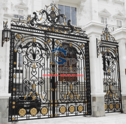 Cổng sắt mỹ thuật tại Nhơn Trạch