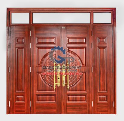 Cửa thép vân gỗ tại Châu Đức