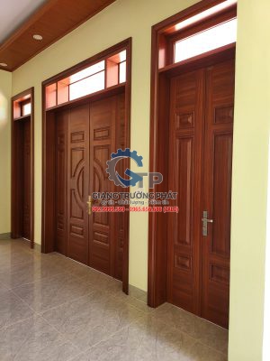 Cửa thép vân gỗ tại Đất Đỏ