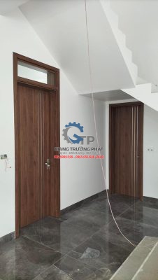 Cửa thép vân gỗ tại Xuyên Mộc